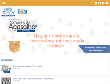 Tablet Screenshot of grupodombosco.com.br